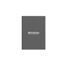 Transcend RDE2 lecteur de carte mémoire USB 3.2 Gen 2 Type-C Gris