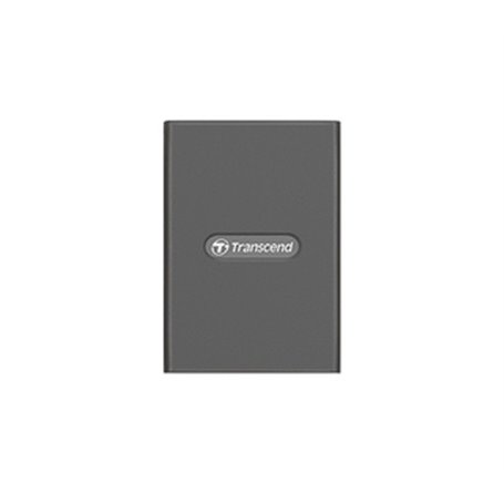 Transcend RDE2 lecteur de carte mémoire USB 3.2 Gen 2 Type-C Gris