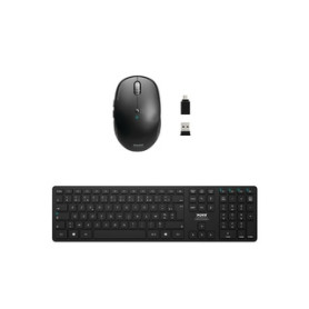 Port Designs 900907-FR clavier Souris incluse Maison Bluetooth AZERTY Français Noir