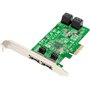 Dawicontrol DC-624E RAID contrôleur RAID PCI Express x2 2.0