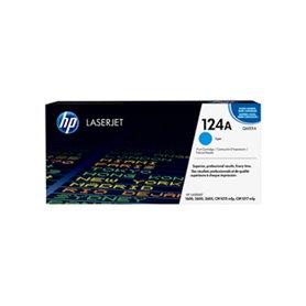 HP 124A toner LaserJet cyan authentique