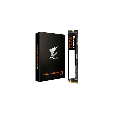 Gigabyte AORUS Gen4 5000E SSD 500GB M.2 500 Go PCI Express 4.0 NVMe 3D TLC NAND