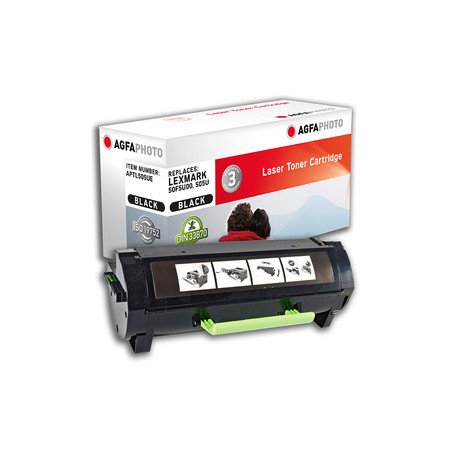 AgfaPhoto APTL505UE Cartouche de toner 1 pièce(s) Compatible Noir