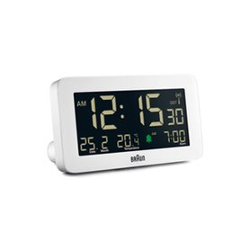 Braun BC10 Réveil numérique Blanc