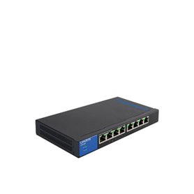 Linksys Commutateur Gigabit PoE de bureau à 8 ports (LGS108P)