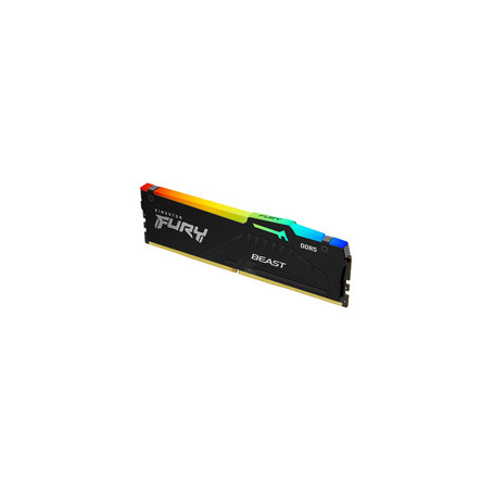 Kingston Technology FURY Beast 8 Go 4800 MT/s DDR5 CL38 DIMM Black RGB