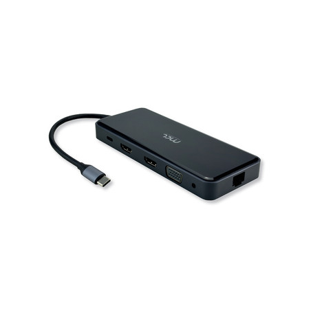 MCL MD1A99AUSB3C557 station d'accueil Avec fil USB 3.2 Gen 1 (3.1 Gen 1) Type-C Noir