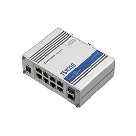 Teltonika TSW210 commutateur réseau Non-géré Gigabit Ethernet (10/100/1000) Aluminium