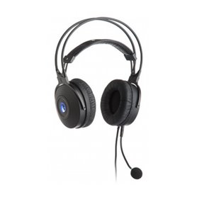 Connect IT CI-256 écouteur/casque Avec fil Arceau Jouer Noir