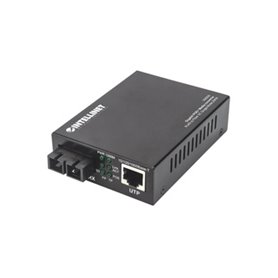 Intellinet 508209 convertisseur de support réseau 1000 Mbit/s 1310 nm Monomode Noir