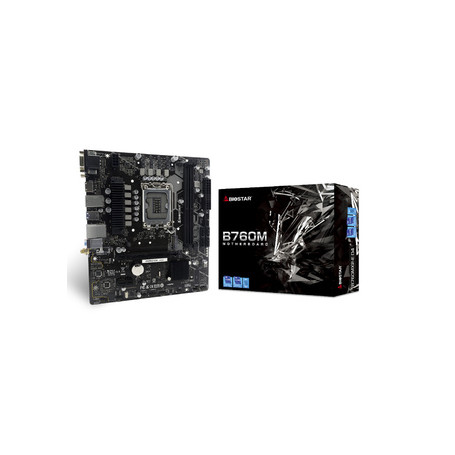 Biostar B760MX2-E D4 carte mère Intel B760 LGA 1700 micro ATX