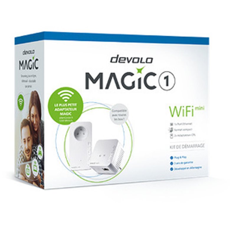 Devolo Magic 1 WiFi mini 1200 Mbit/s Ethernet/LAN Blanc