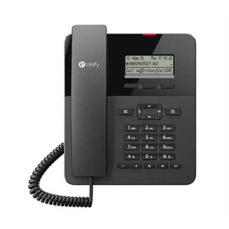 Unify OpenScape Desk Phone CP110 Téléphone analogique Noir