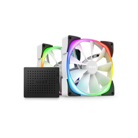 NZXT Aer RGB 2 Boitier PC Ventilateur 14 cm Blanc 2 pièce(s)