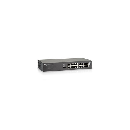 LevelOne GEU-1621 commutateur réseau Gigabit Ethernet (10/100/1000) Gris