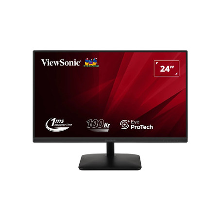 Viewsonic VA2408-MHDB écran plat de PC 61 cm (24") 1920 x 1080 pixels Full HD LED Noir