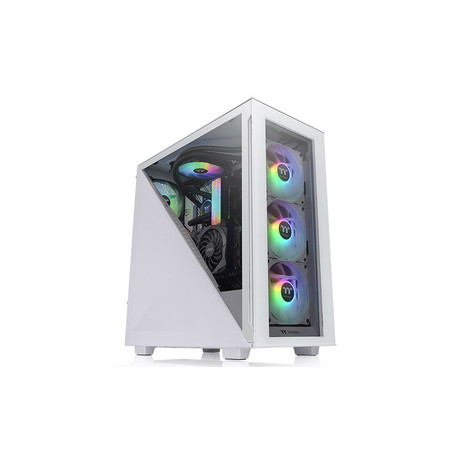 Thermaltake Divider 300 TG Snow ARGB Midi Tower Blanc