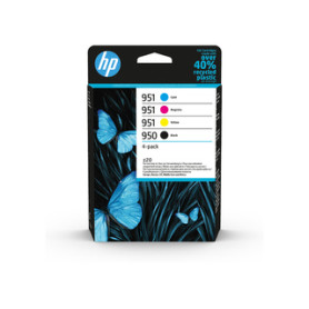 HP 950 Pack de 4 cartouches d'encre noire/ 951 Pack de 4 cartouches d'encre cyan/magenta/jaune authentiques