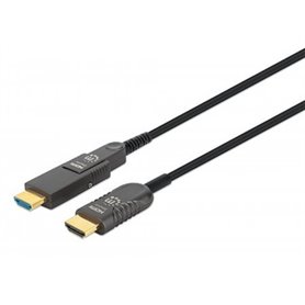 Manhattan 355513 câble HDMI 20 m HDMI Type A (Standard) HDMI Type D (Micro) Noir