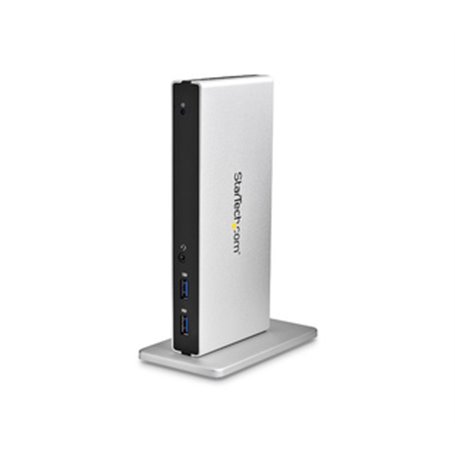 StarTech.com Station d'Accueil USB 3.0 pour Deux Écrans avec Adaptateurs DVI vers VGA et HDMI