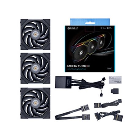 Lian Li UNI FAN TL Boitier PC Ventilateur 12 cm Noir