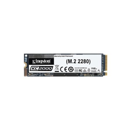 Kingston Technology KC2000 500 Go M.2 PCI Express 3.0 NVMe 3D TLC