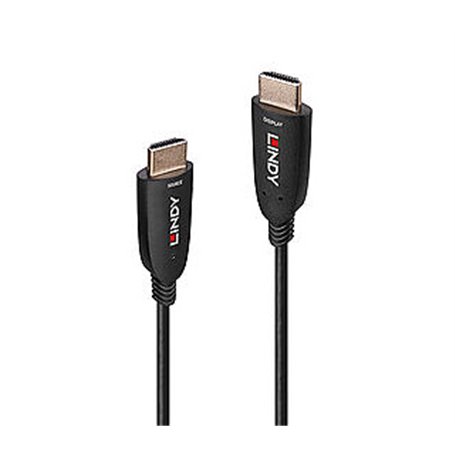 Lindy 38515 câble HDMI 50 m HDMI Type A (Standard) Noir