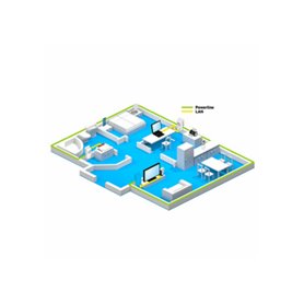 FRITZ!Powerline 1220 Set 1200 Mbit/s Ethernet/LAN Blanc 2 pièce(s)