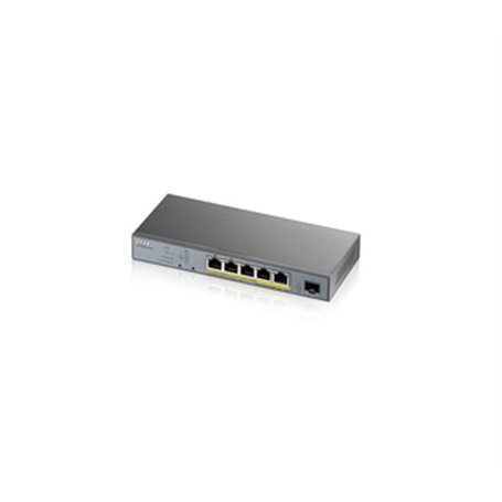 Zyxel GS1350-6HP-EU0101F commutateur réseau Géré L2 Gigabit Ethernet (10/100/1000) Connexion Ethernet