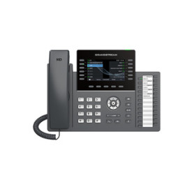 Grandstream Networks GRP2636 téléphone fixe Noir 12 lignes LCD Wifi