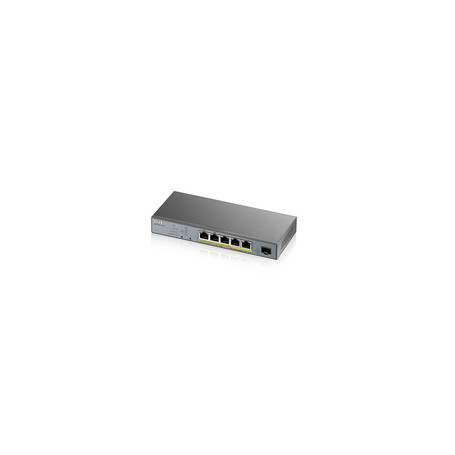 Zyxel GS1350-6HP-EU0101F commutateur réseau Géré L2 Gigabit Ethernet (10/100/1000) Connexion Ethernet