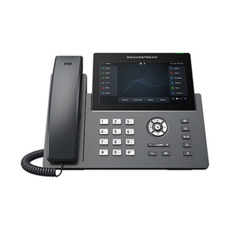 Grandstream Networks GRP2670 téléphone fixe Noir 12 lignes TFT Wifi