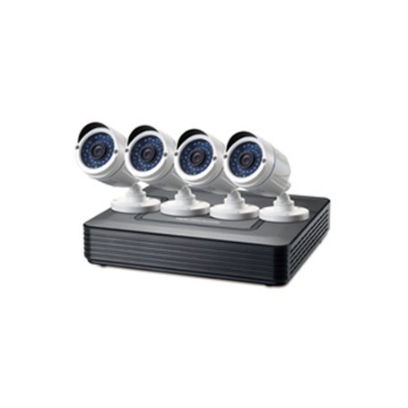 LevelOne DSK-4001 kit de vidéo-surveillance Avec fil 4 canaux