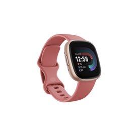 Fitbit Versa 4 Numérique Écran tactile Rose GPS (satellite)