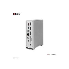 CLUB3D CSV-1568 station d'accueil USB 3.2 Gen 2 (3.1 Gen 2) Type-C Métallique