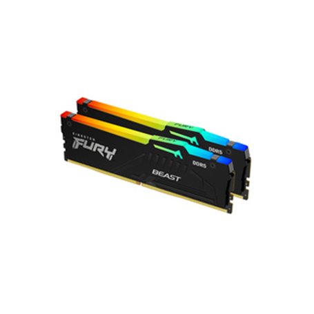 Kingston Technology FURY Beast 64 Go 5200 MT/s DDR5 CL40 DIMM (Kits de 2) RGB