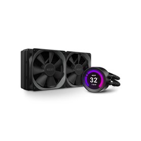 NZXT RL-KRZ53-01 système de refroidissement dordinateur Processeur Refroidisseur de liquide tout-en-un 12 cm Noir