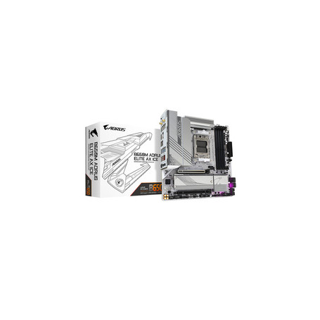 GIGABYTE B650M AORUS ELITE AX ICE carte mère AMD B650 Emplacement AM5 micro ATX