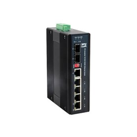 LevelOne IES-0600 commutateur réseau Gigabit Ethernet (10/100/1000) Noir