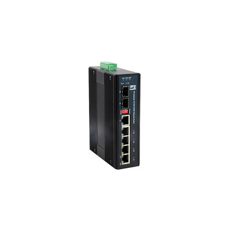 LevelOne IES-0600 commutateur réseau Gigabit Ethernet (10/100/1000) Noir