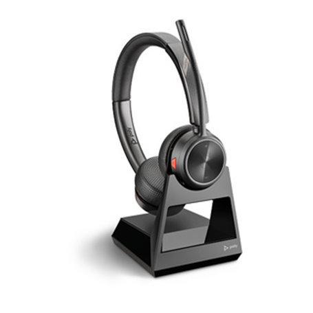 POLY 7220 Office Casque Sans fil Arceau Bureau/Centre d'appels Noir