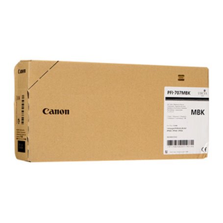 Canon PFI-707MBK cartouche d'encre Original Noir mat