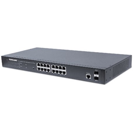 Intellinet 561341 commutateur réseau Géré L2+ Gigabit Ethernet (10/100/1000) Connexion Ethernet