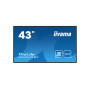 iiyama PROLITE LE4341S-B2 Écran plat de signalisation numérique 108 cm (42.5") LCD 350 cd/m² Full HD Noir 18/7