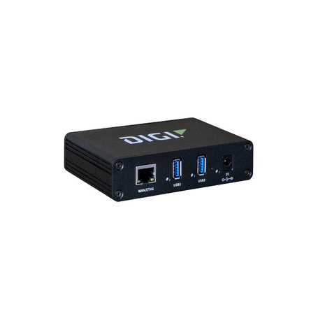 Digi AW02-G300 hub & concentrateur USB 3.2 Gen 1 (3.1 Gen 1) Type-A 1000 Mbit/s Noir