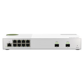 QNAP QSW-M2108-2S commutateur réseau Géré L2 2.5G Ethernet (100/1000/2500) Gris