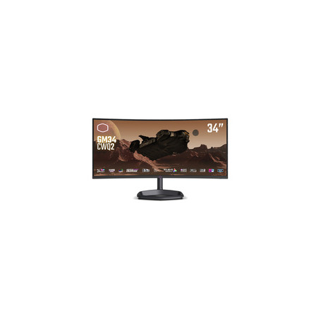 Cooler Master Gaming GM34-CWQ2 34" LED UltraWide Quad HD 0