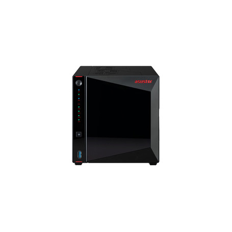 Asustor AS5404T serveur de stockage NAS Ethernet/LAN Noir N5105