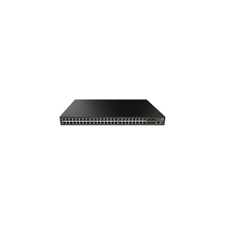 LevelOne GEL-5271 commutateur réseau Géré L2+ Gigabit Ethernet (10/100/1000) 1U Noir