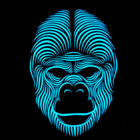 Masque Led Gorille 37,99 €